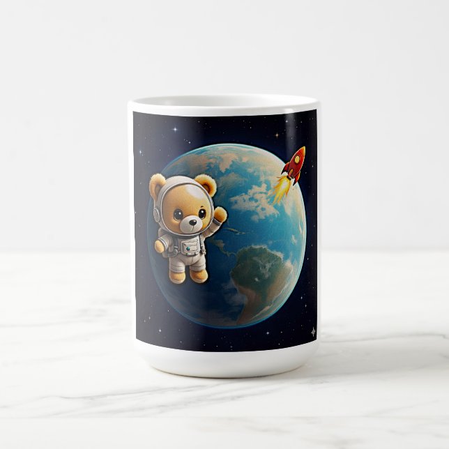 Taza De Café Aventura Espacial de Teddy (Centro)