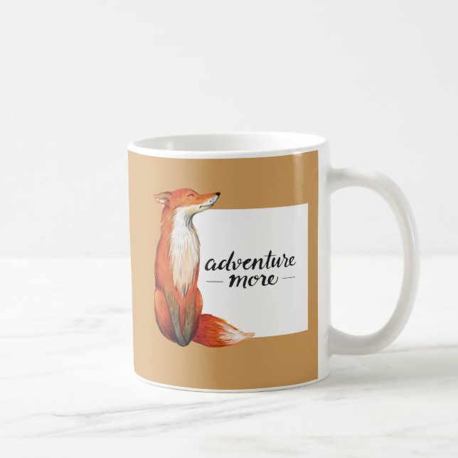 Taza De Café aventura más zorro (Derecha)
