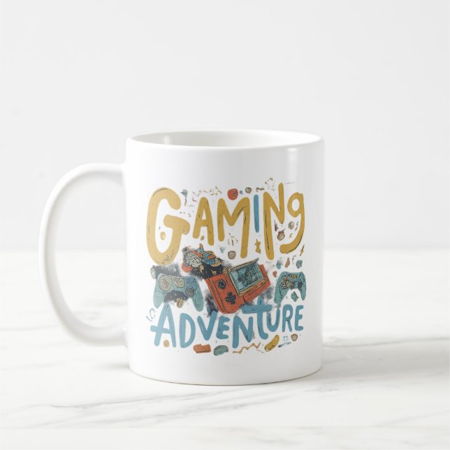 Taza De Café Aventura para juegos (Izquierda)