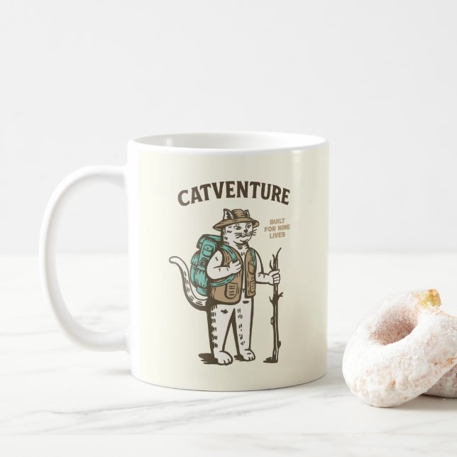 Taza De Café Aventurafelis (Con donut)
