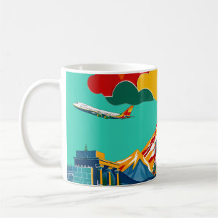 Taza De Café Aventuras coloridas