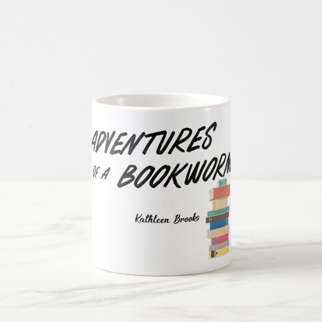 Taza De Café Aventuras de un Bookworm (Centro)