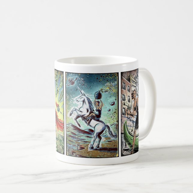 Taza De Café Aventuras en blogging (Anverso derecho)