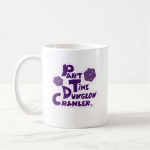 Taza De Café Aventurero de Mazmorra a Tiempo Parcial RPG Divers