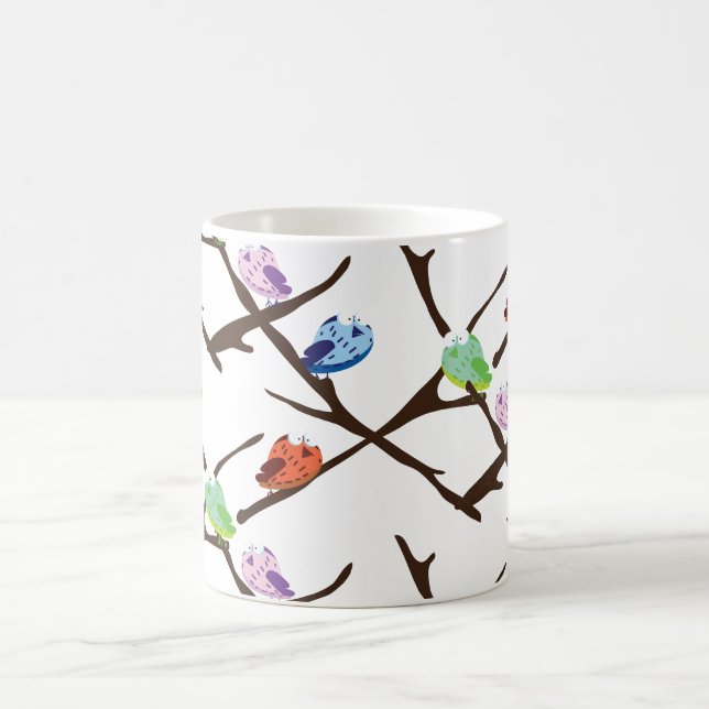 Taza De Café Aves (Centro)