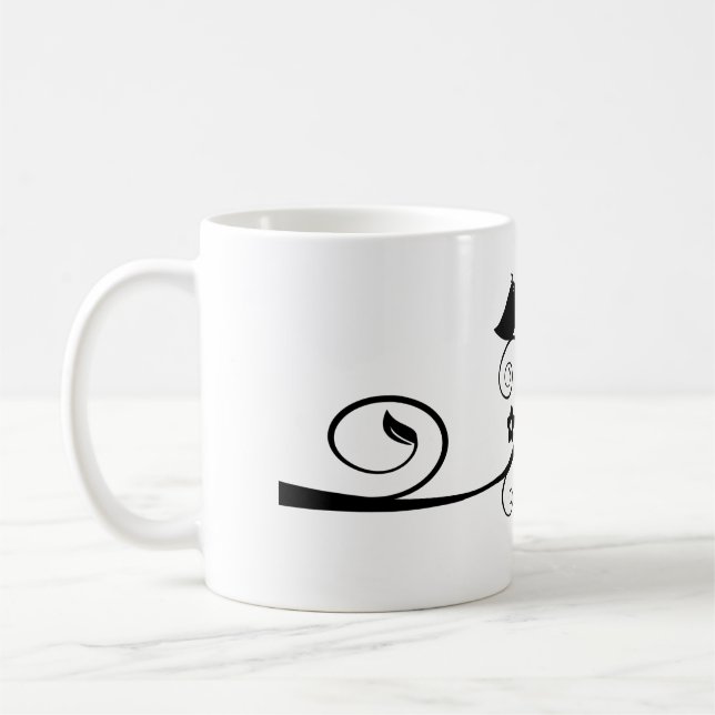 Taza De Café Aves, animales, prosperidad (Izquierda)