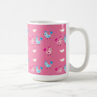 Taza De Café Aves de amor