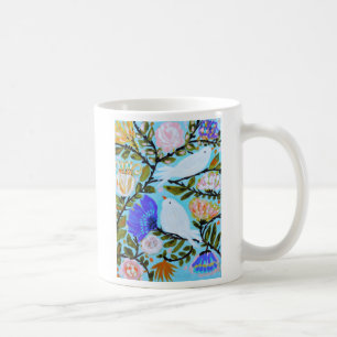 Taza De Café Aves de amor dulces II