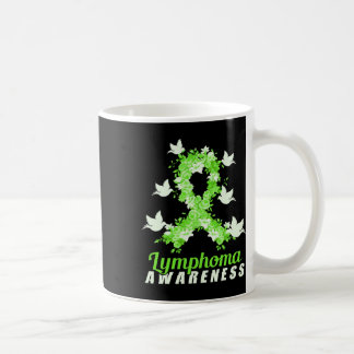 Taza De Café Aves de apoyo a la concienciación sobre el linfoma