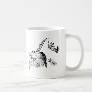 Taza De Café Aves de época