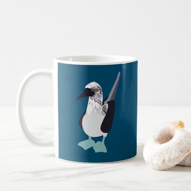 Taza De Café Aves de mar (Con donut)