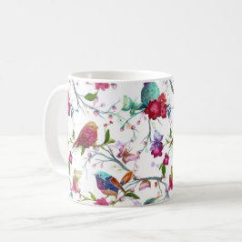 Taza De Café Aves de primavera