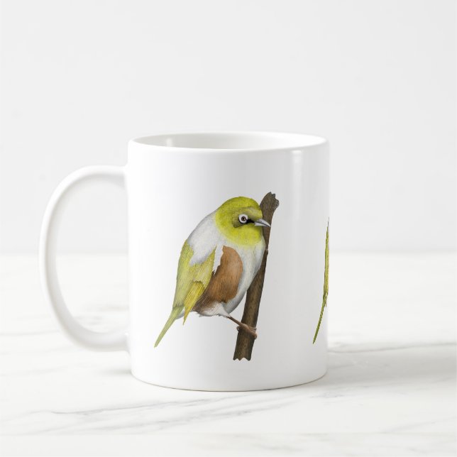 Taza De Café Aves de Sillvereye tauhou (Izquierda)