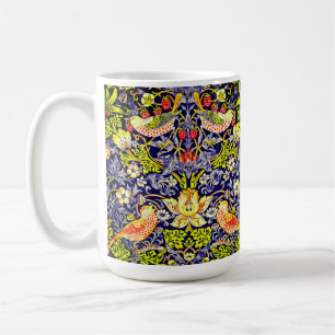 Taza De Café Aves del ladrón de fresas William Morris