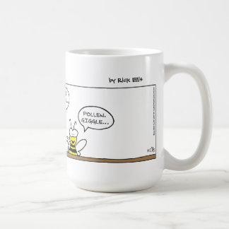 Taza De Café Aves divertidas y abejas