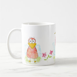 Taza De Café Aves extravagantes divertidas Café Mug