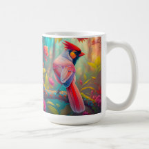 Aves fantasmas Cardenal masculino