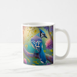 Taza De Café Aves fantásticas Jay azul