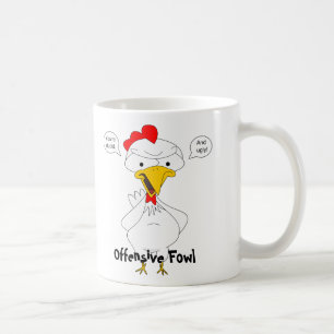 Taza De Café Aves ofensivas