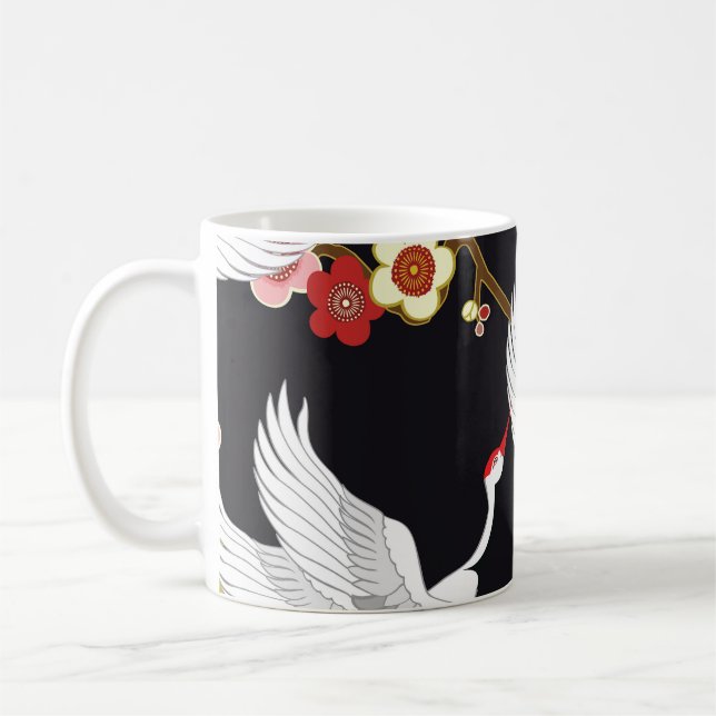 Taza De Café Aves Voladoras: Japonesa de Garra. (Izquierda)