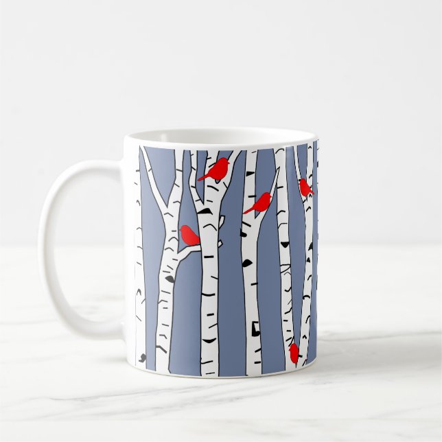 Taza De Café Aves y Aves (Izquierda)