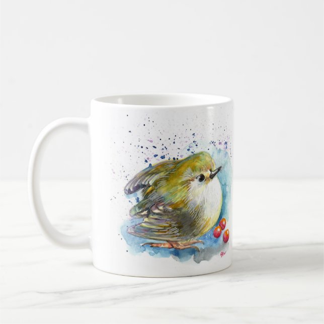 Taza De Café Aves y bayas (Izquierda)