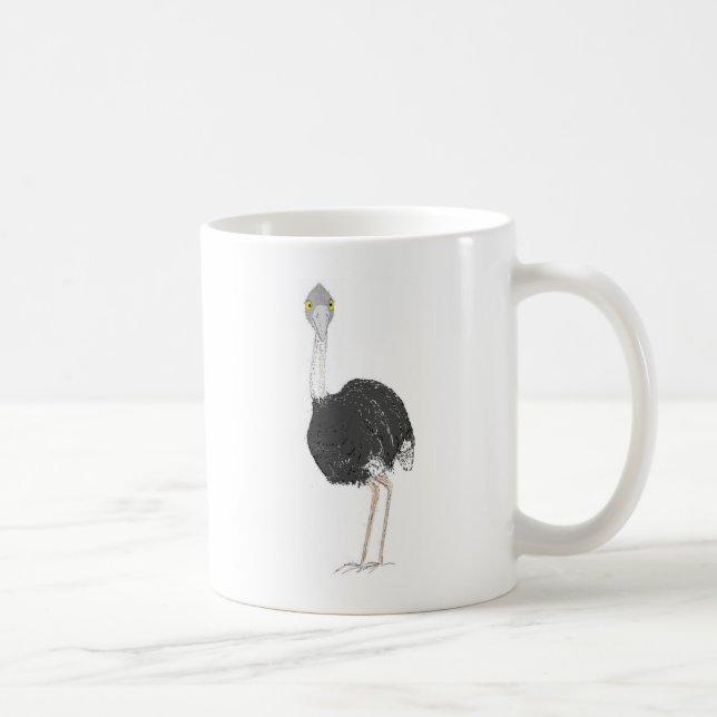 Taza De Café Avestruz (Derecha)