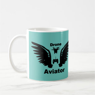 Taza De Café Aviador de drones