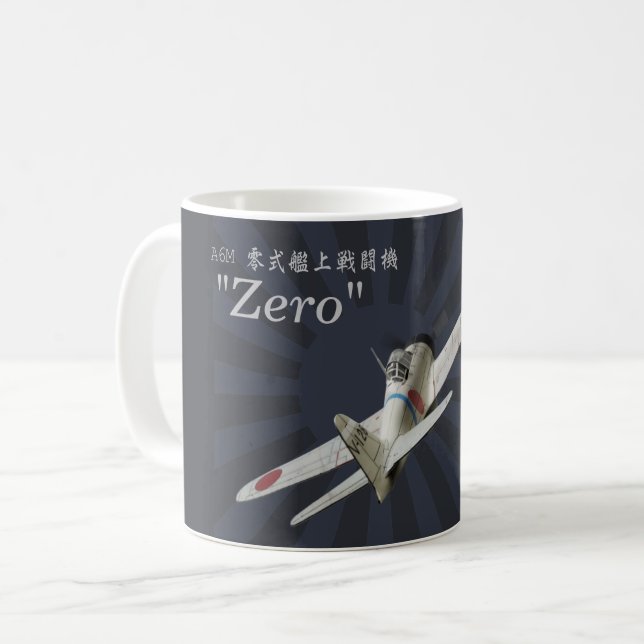 Taza De Café Aviation Art Mug "A6M "Zero" " (Anverso izquierdo)