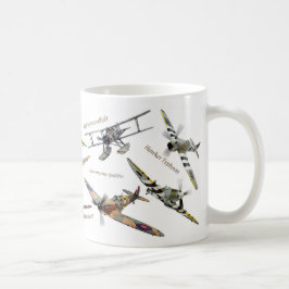 Taza De Café Aviation Art mug "A British fighters"