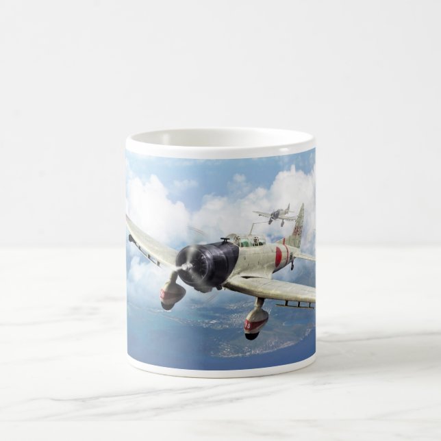 Taza De Café Aviation Art Mug "Aichi D3A  "Val" (Centro)