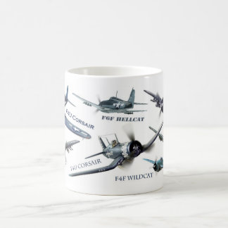 Taza De Café Aviation Art Mug " American warplane of WWII"