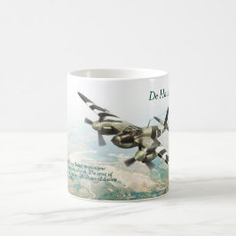 Taza De Café Aviation Art Mug "De Havilland Mosquito"