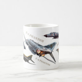 Taza De Café Aviation Art Mug "F-4 Phantom"