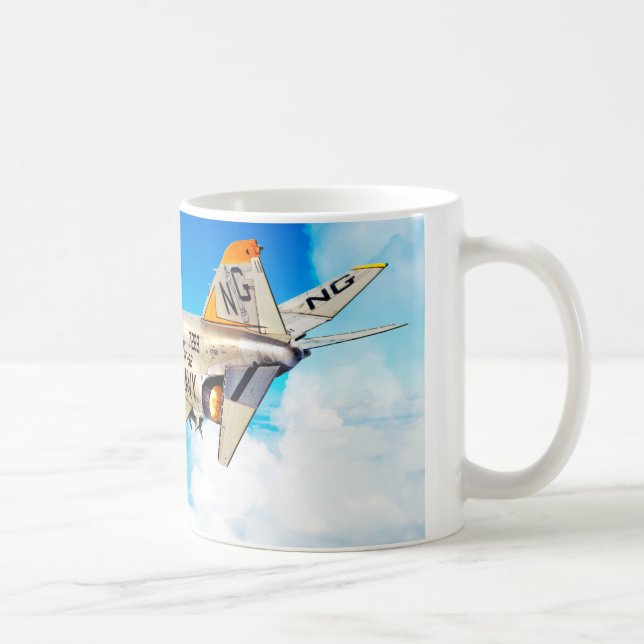 Taza De Café Aviation Art Mug "F-4 Phantom II" (Derecha)