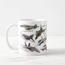 Taza De Café Aviation Art mug "Jet fighter"