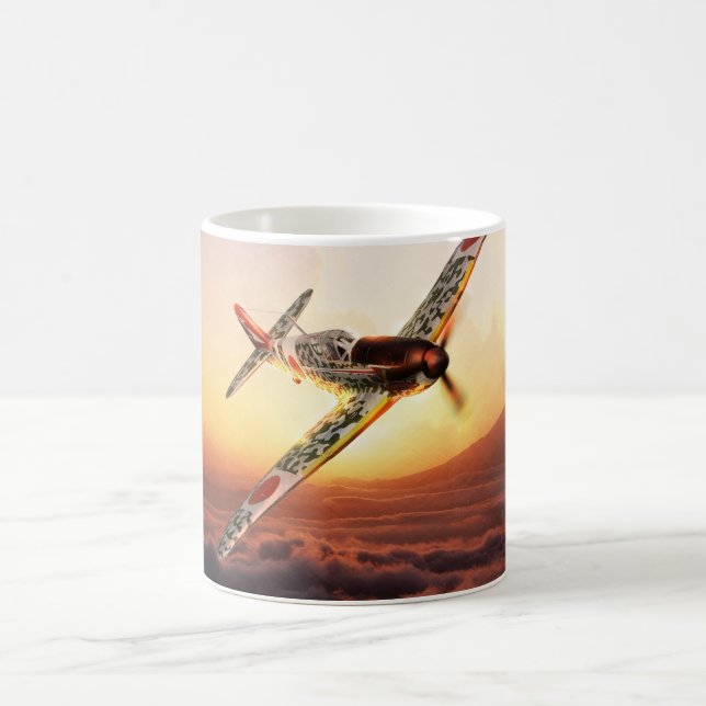 Taza De Café Aviation Art mug "Kawasaki Ki-61 Hien "Tony" (Centro)