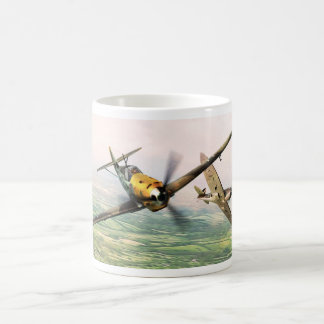 Taza De Café Aviation Art mug "Messerschmitt Bf 109"