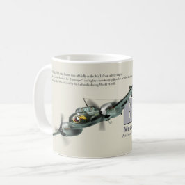 Taza De Café Aviation Art Mug "Messerschmitt Bf 110"