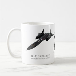 Taza De Café Aviation Art Mug "SR-71 Blackbird"