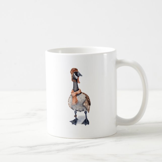 Taza De Café Aviator Goose (Derecha)