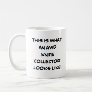 Taza De Café ávido colector de cuchillos
