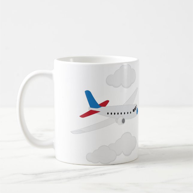 Taza De Café Avión (Izquierda)