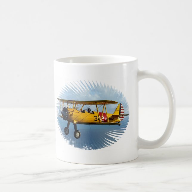 Taza De Café avión clásico (Derecha)