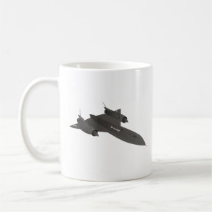 Taza De Café Avión de reconocimiento SR-71 Blackbird