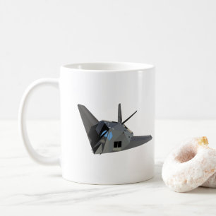 Taza De Café Avión estadounidense de ataque sigiloso F-117