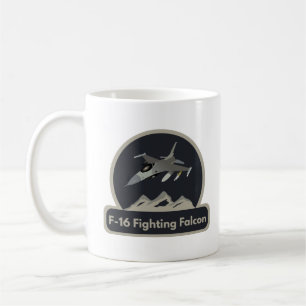 Taza De Café Avión F-16 americano