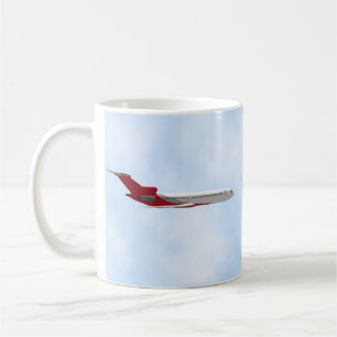 Taza De Café Avión Jet comercial: Modelo 3D: Café Mug