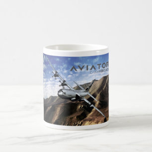 Taza De Café Avión militar C-130 HERCULES