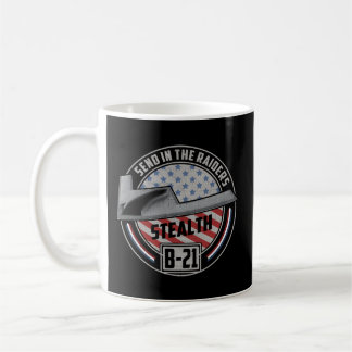 Taza De Café Avión militar estadounidense de bombarderos furtiv